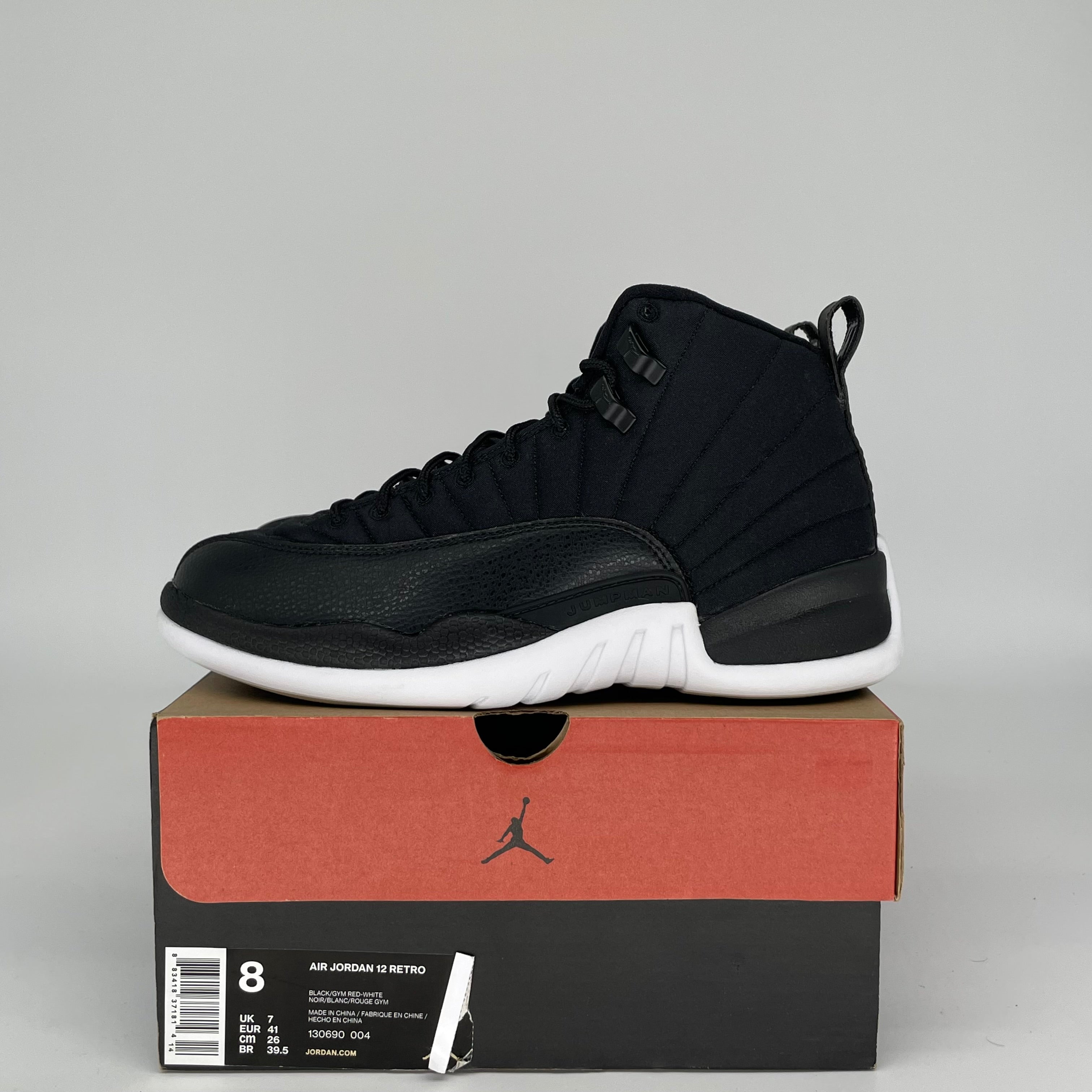 AIR JORDAN 12 NYLON SIZE 8 130690-004