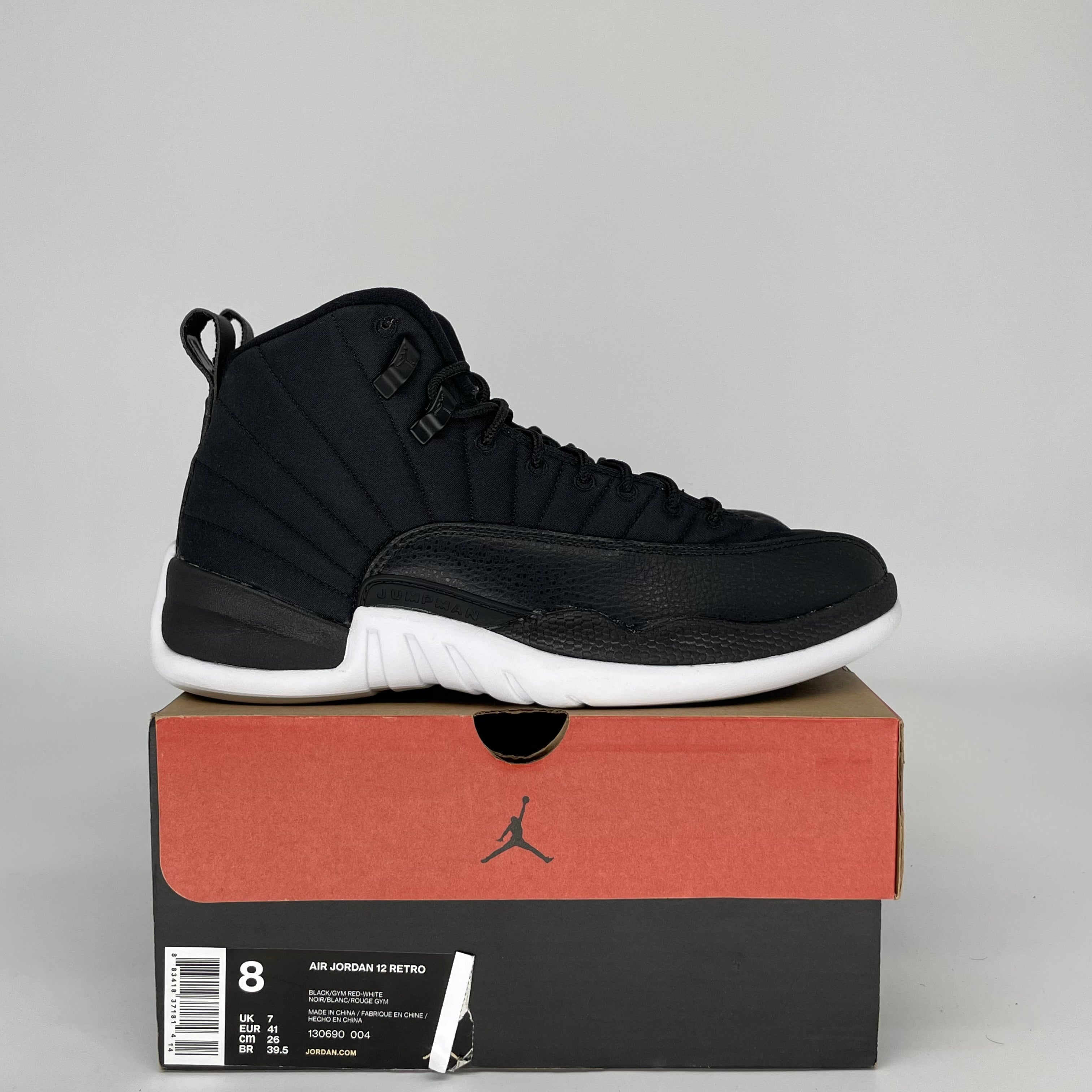 AIR JORDAN 12 NYLON SIZE 8 130690-004