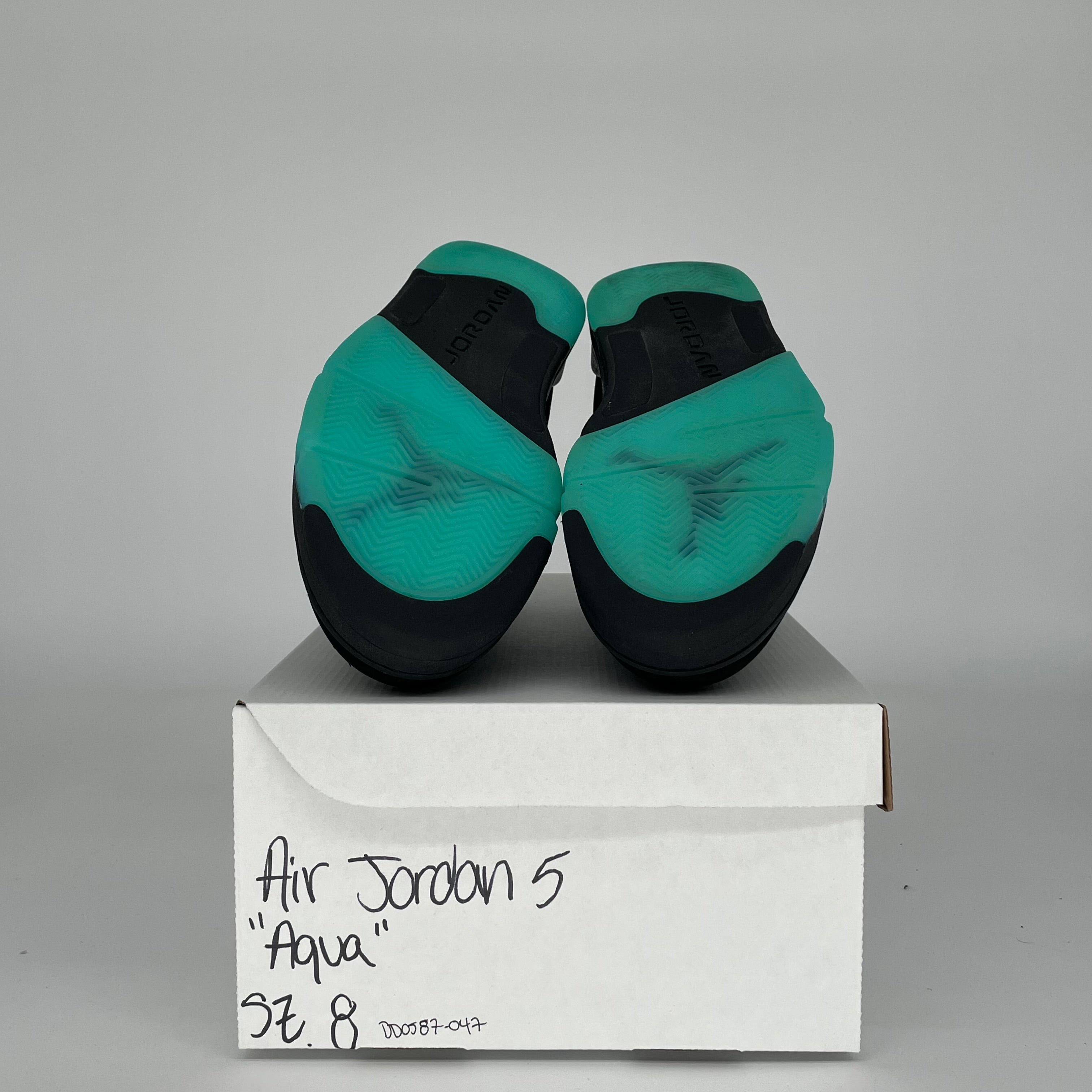 AIR JORDAN 5 AQUA SIZE 8 DD0587-047