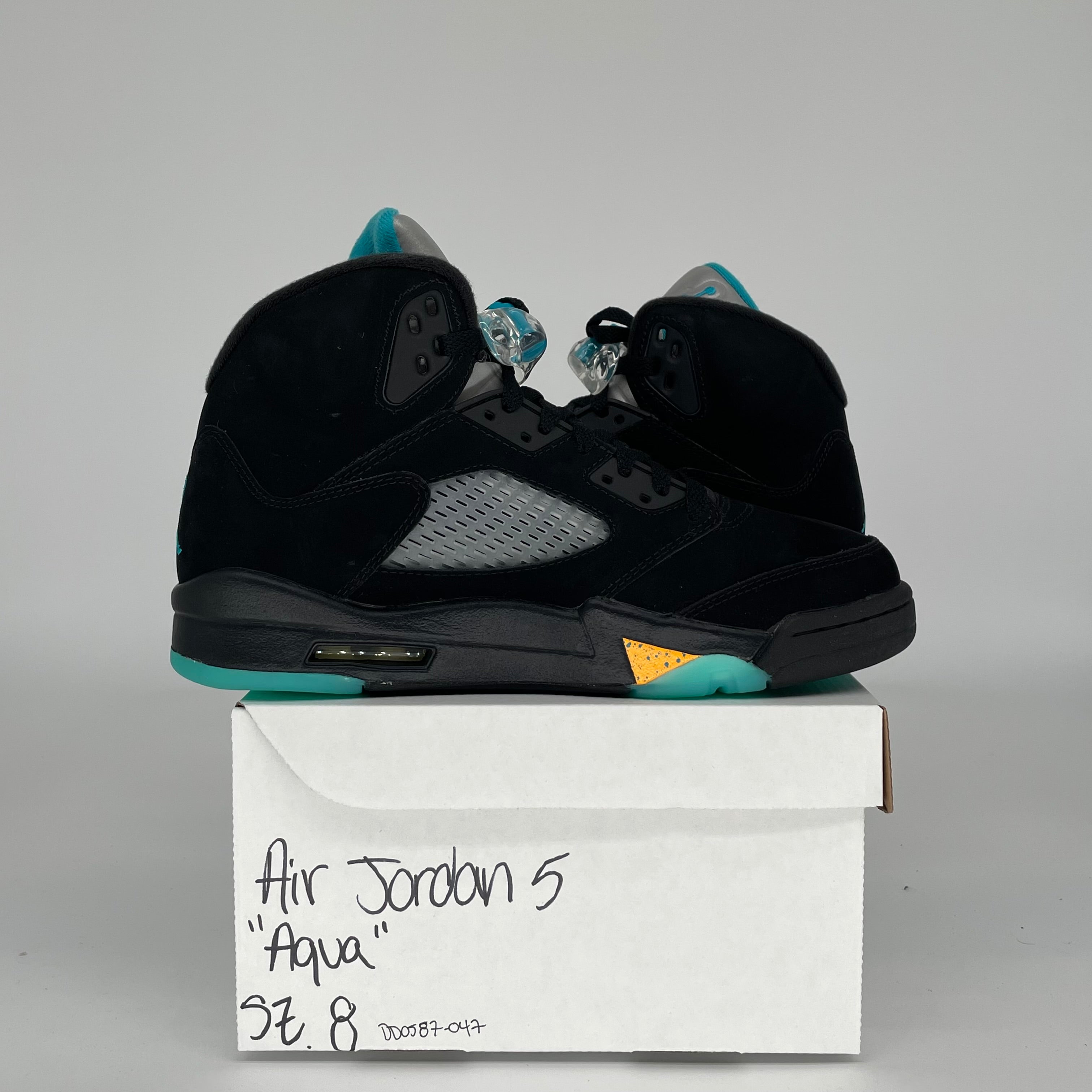 AIR JORDAN 5 AQUA SIZE 8 DD0587-047