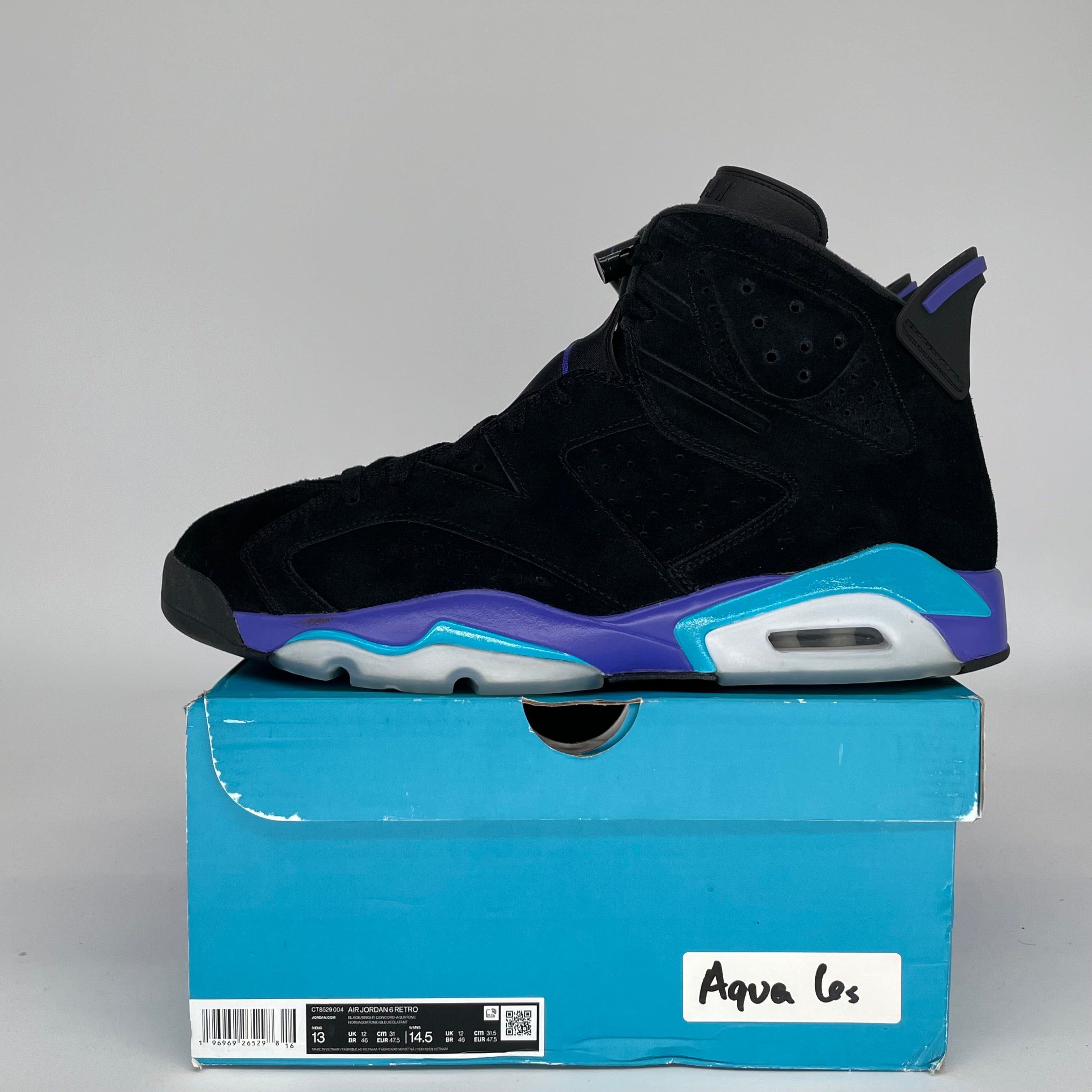 AIR JORDAN 6 AQUA SIZE 13 CT8529-004