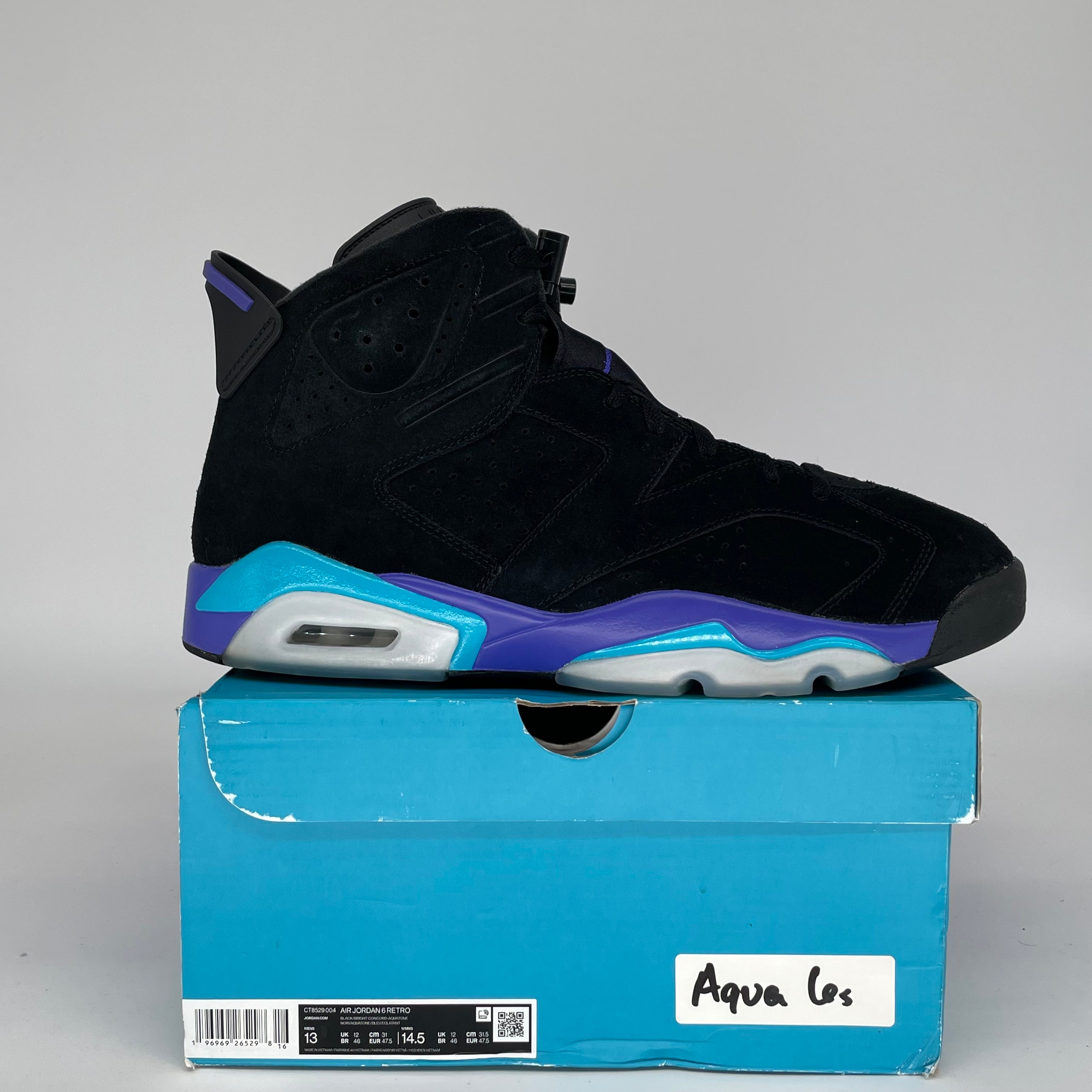 AIR JORDAN 6 AQUA SIZE 13 CT8529-004