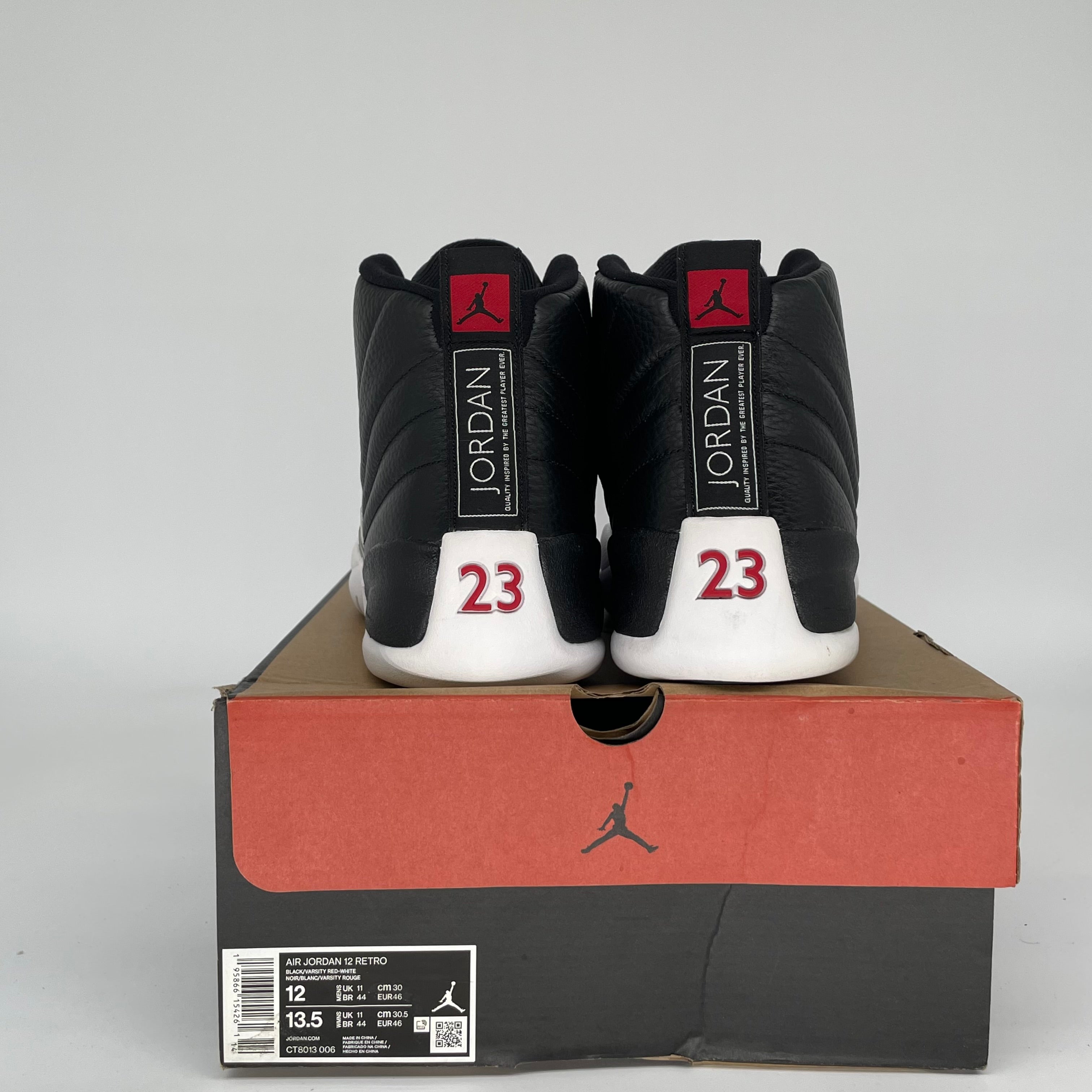 AIR JORDAN 12 PLAYOFFS SIZE 12 CT8013-006