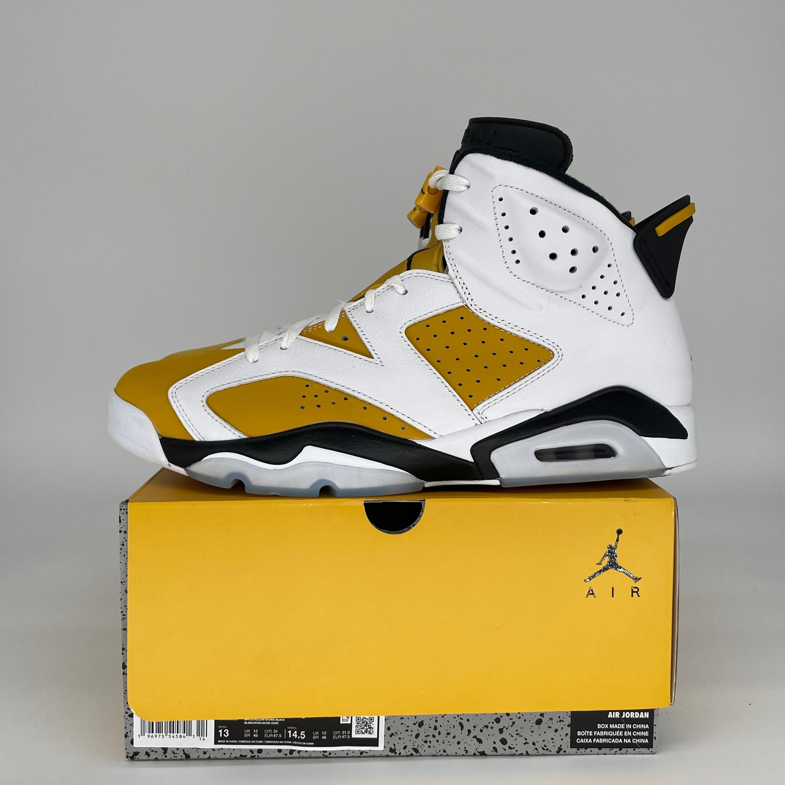 AIR JORDAN 6 YELLOW OCHRE SIZE 13 CT8529-170