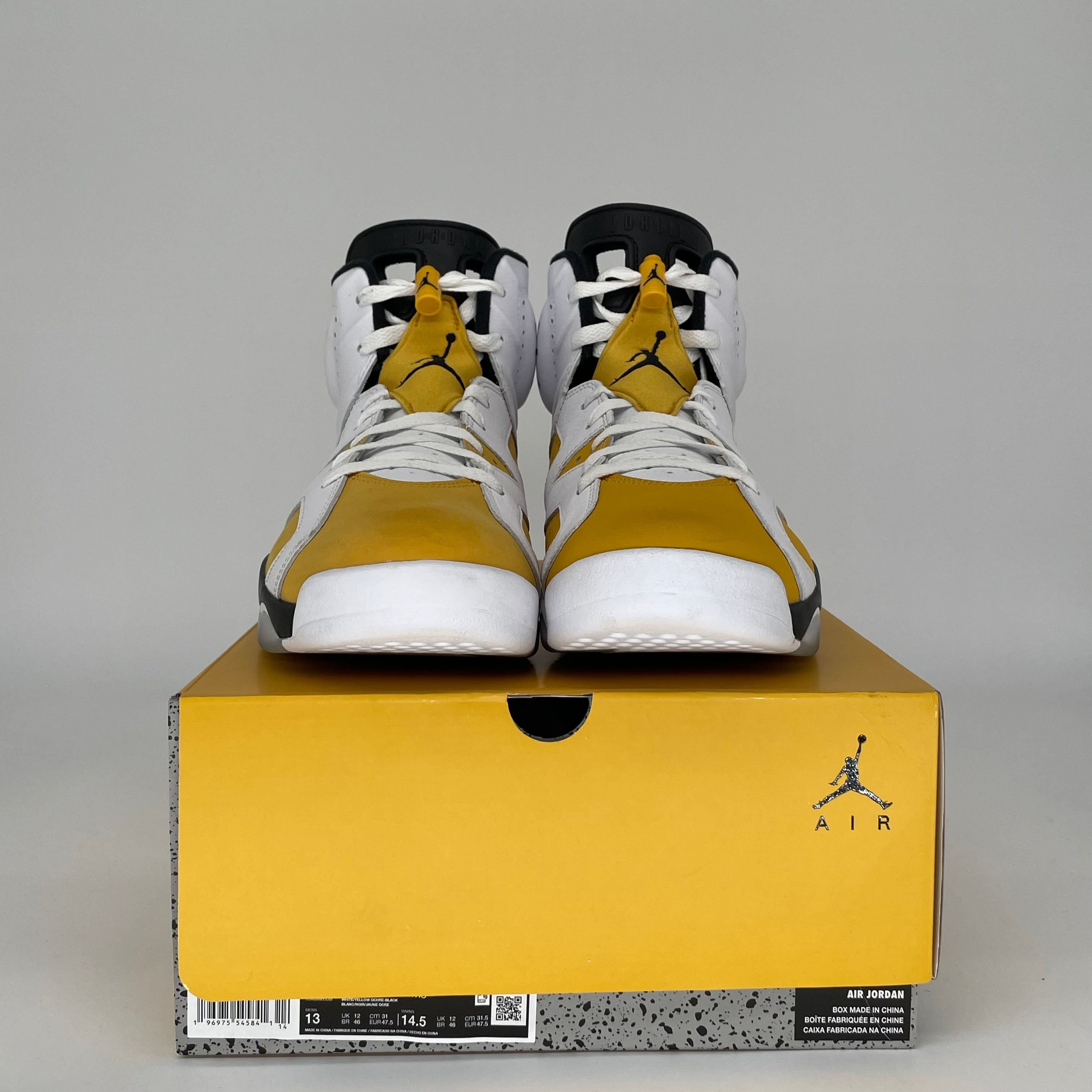 AIR JORDAN 6 YELLOW OCHRE SIZE 13 CT8529-170