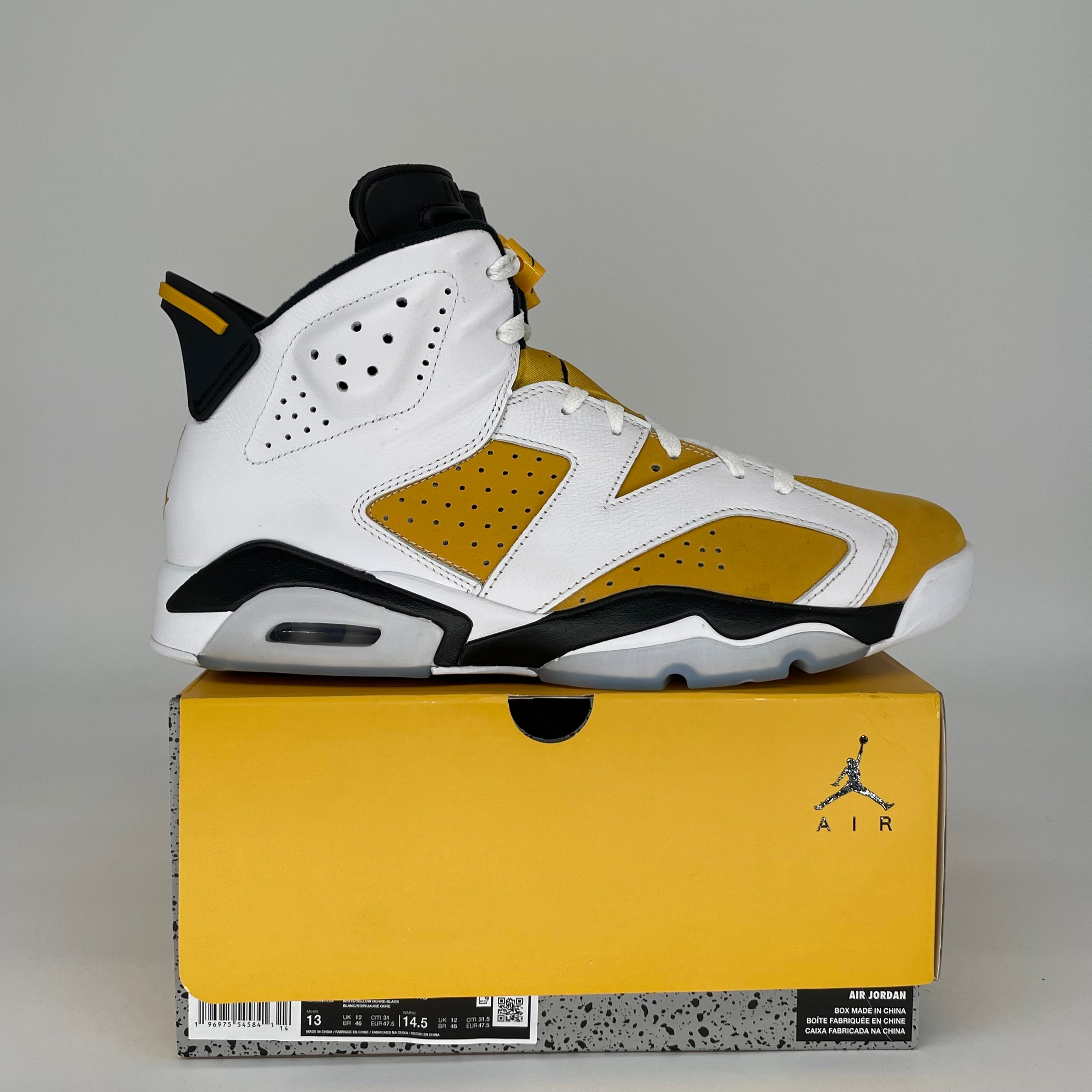 AIR JORDAN 6 YELLOW OCHRE SIZE 13 CT8529-170