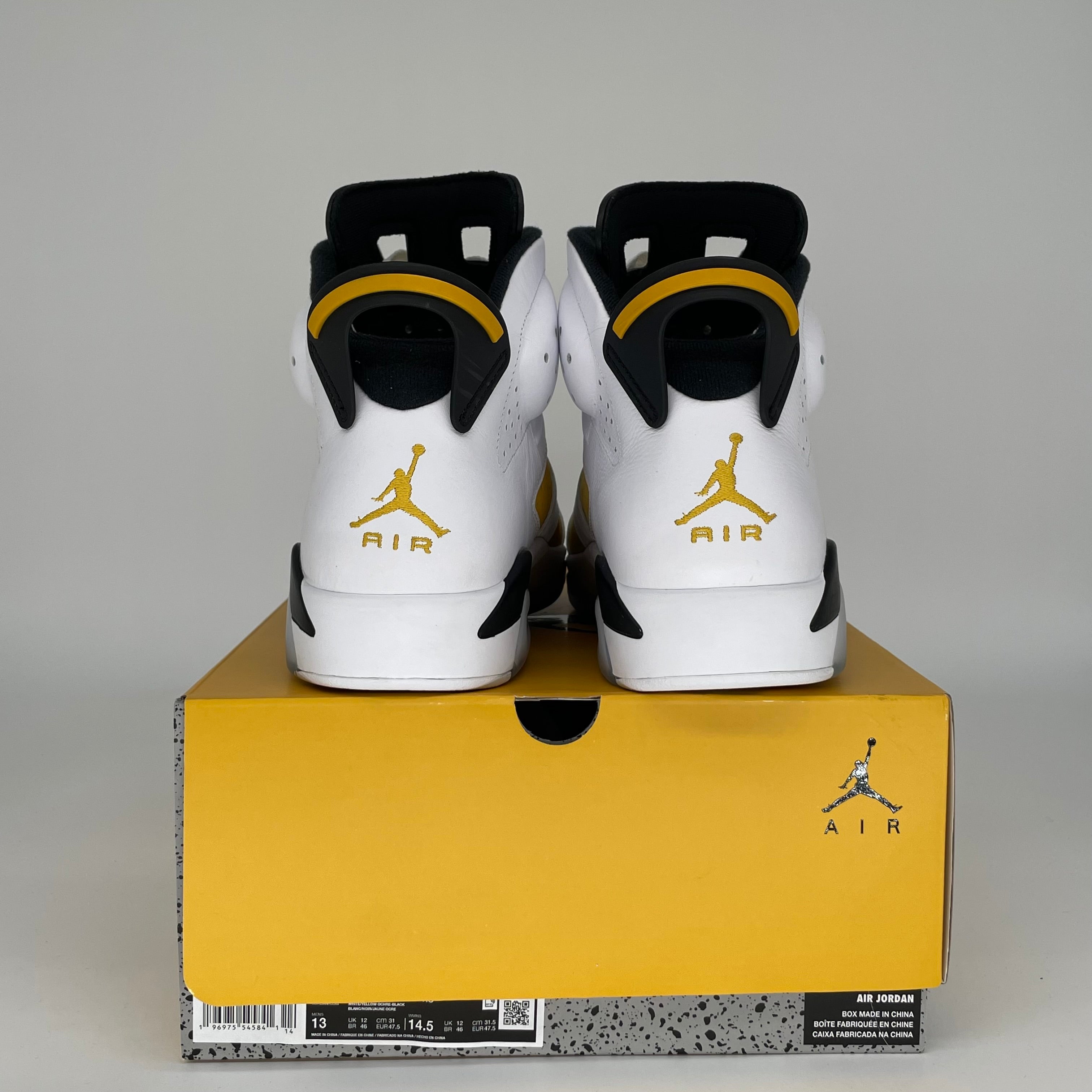 AIR JORDAN 6 YELLOW OCHRE SIZE 13 CT8529-170