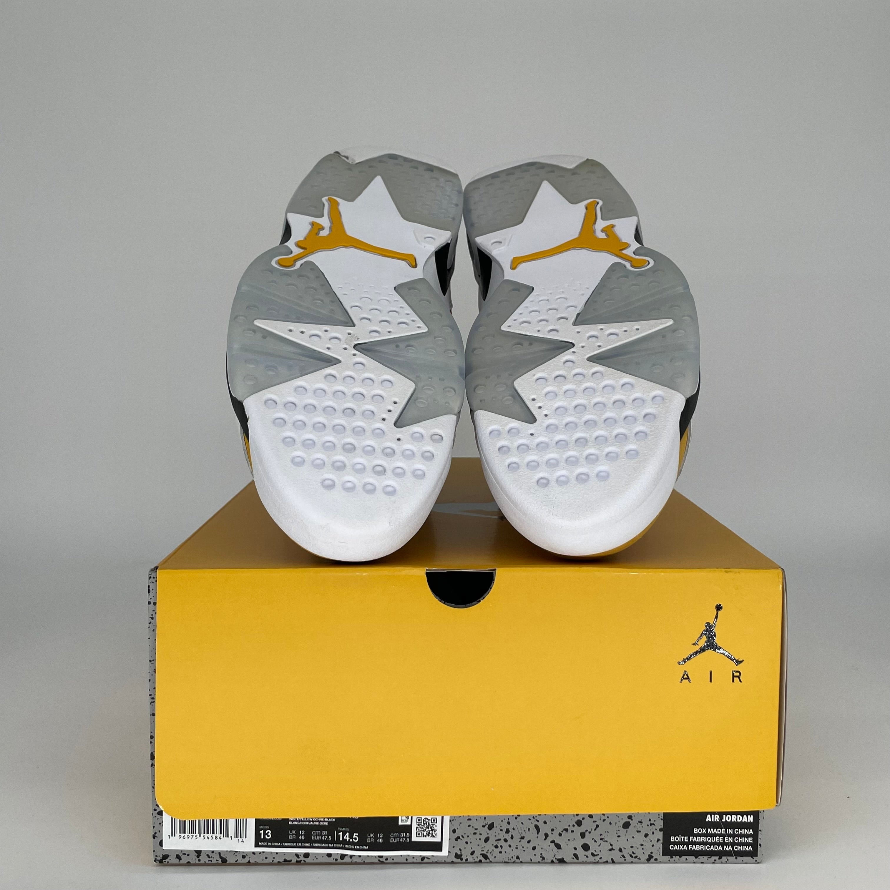 AIR JORDAN 6 YELLOW OCHRE SIZE 13 CT8529-170