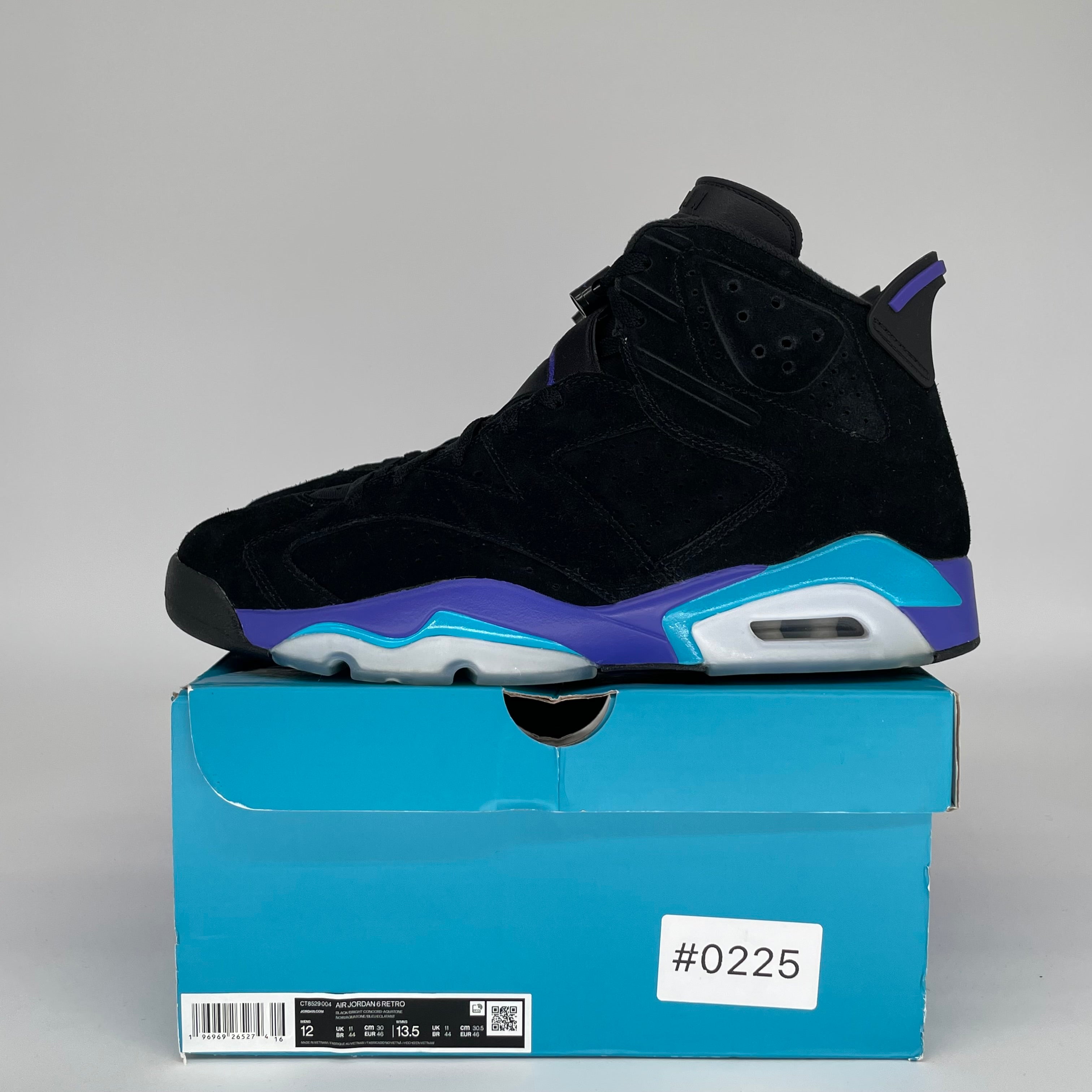 AIR JORDAN 6 AQUA SIZE 12 CT8529-004