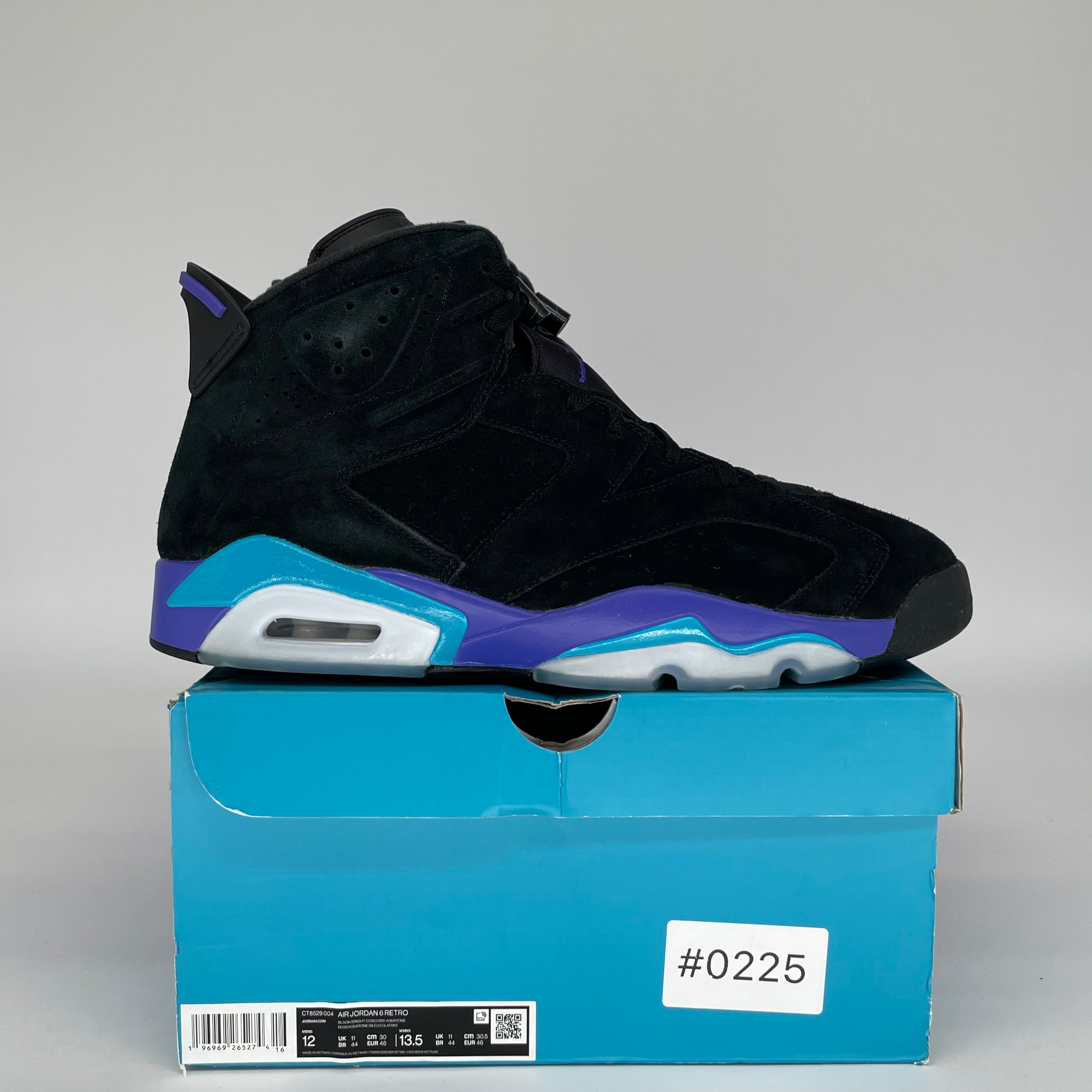 AIR JORDAN 6 AQUA SIZE 12 CT8529-004