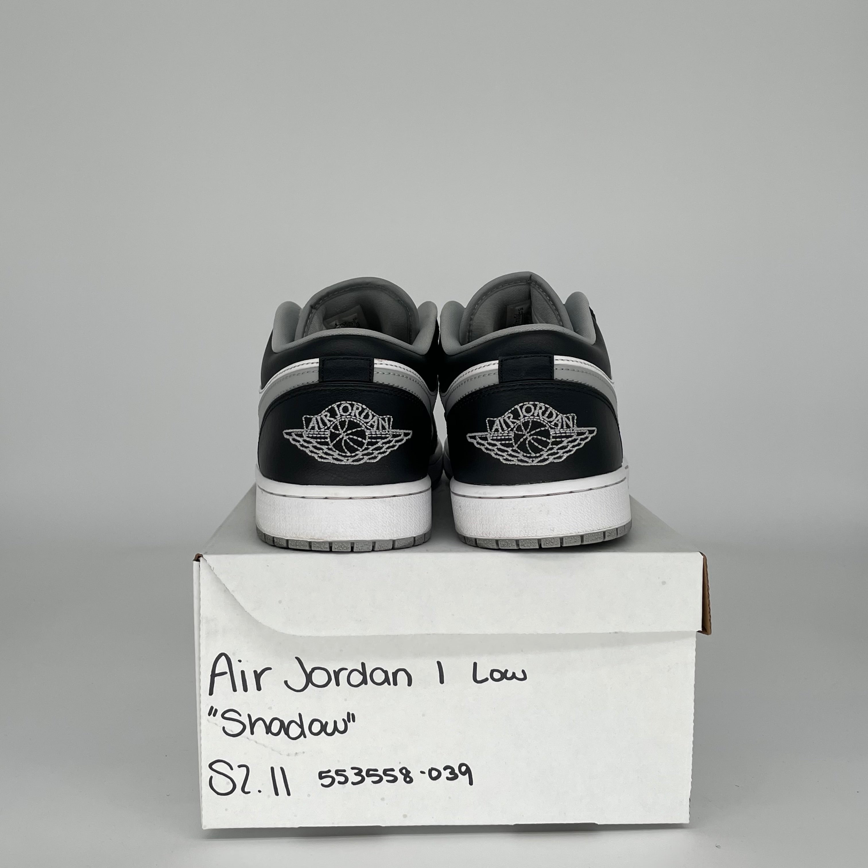 AIR JORDAN 1 LOW SHADOW TOE SIZE 11 553558-052