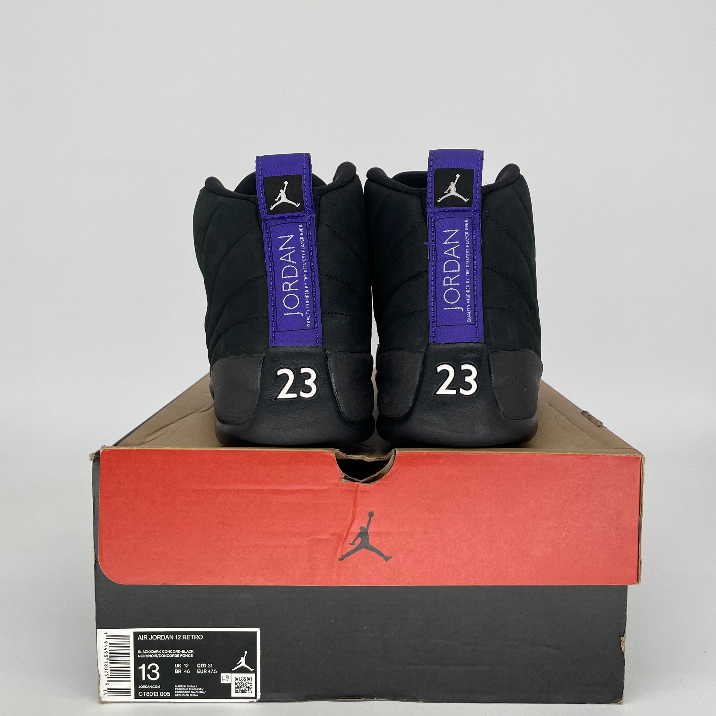 AIR JORDAN 12 DARK CONCORD SIZE 13 CT8013-005