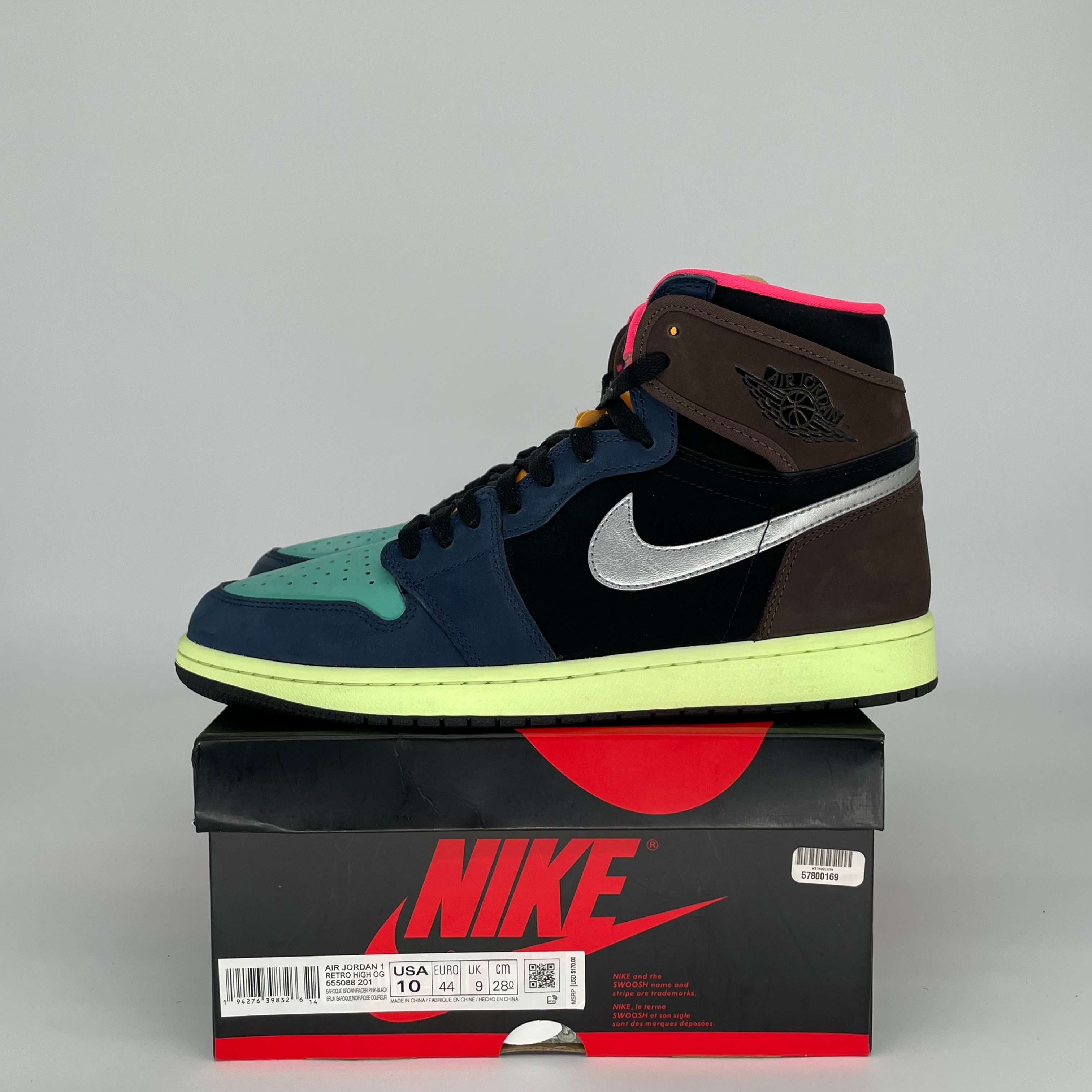 AIR JORDAN 1 BIO HACK SIZE 10 555088-201