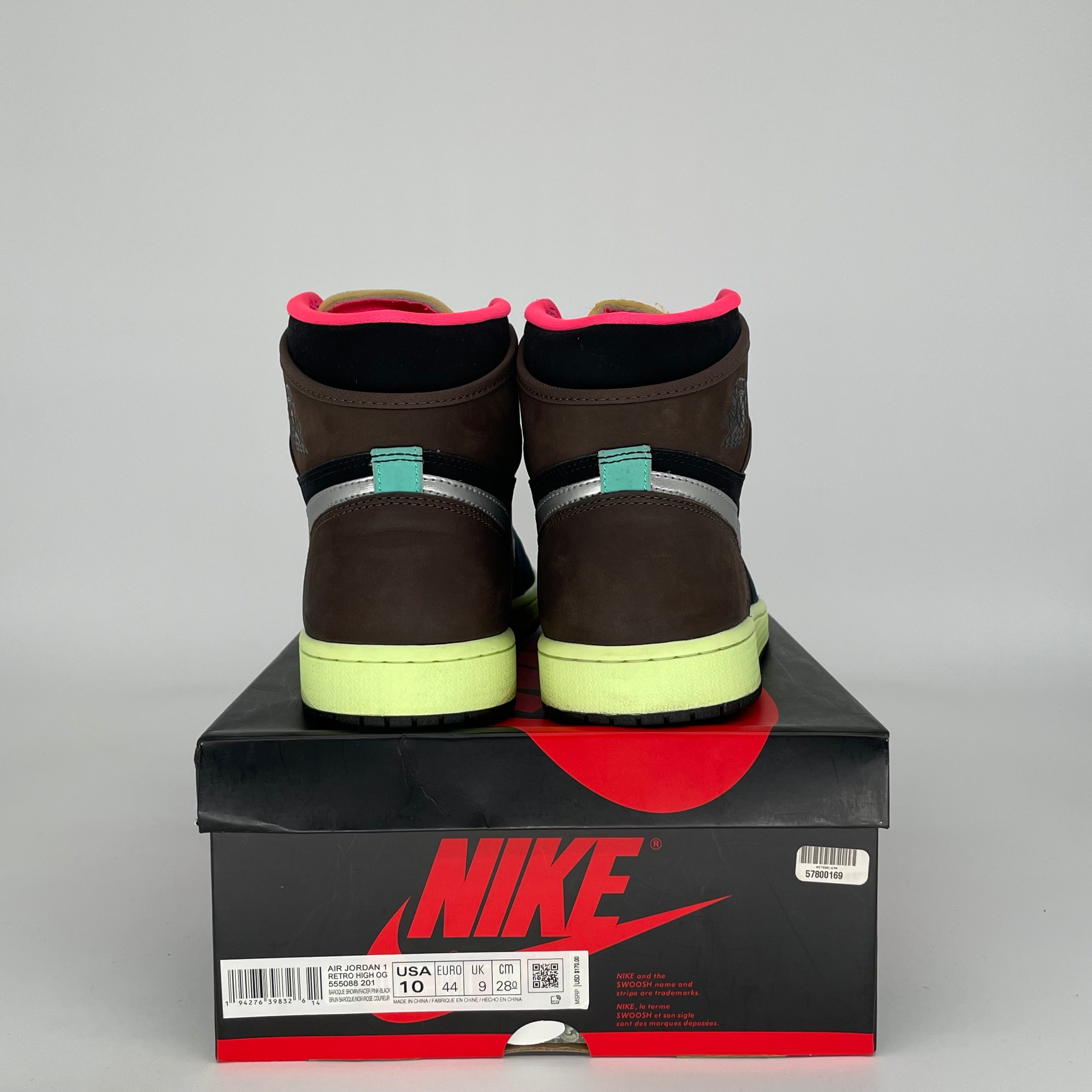 AIR JORDAN 1 BIO HACK SIZE 10 555088-201