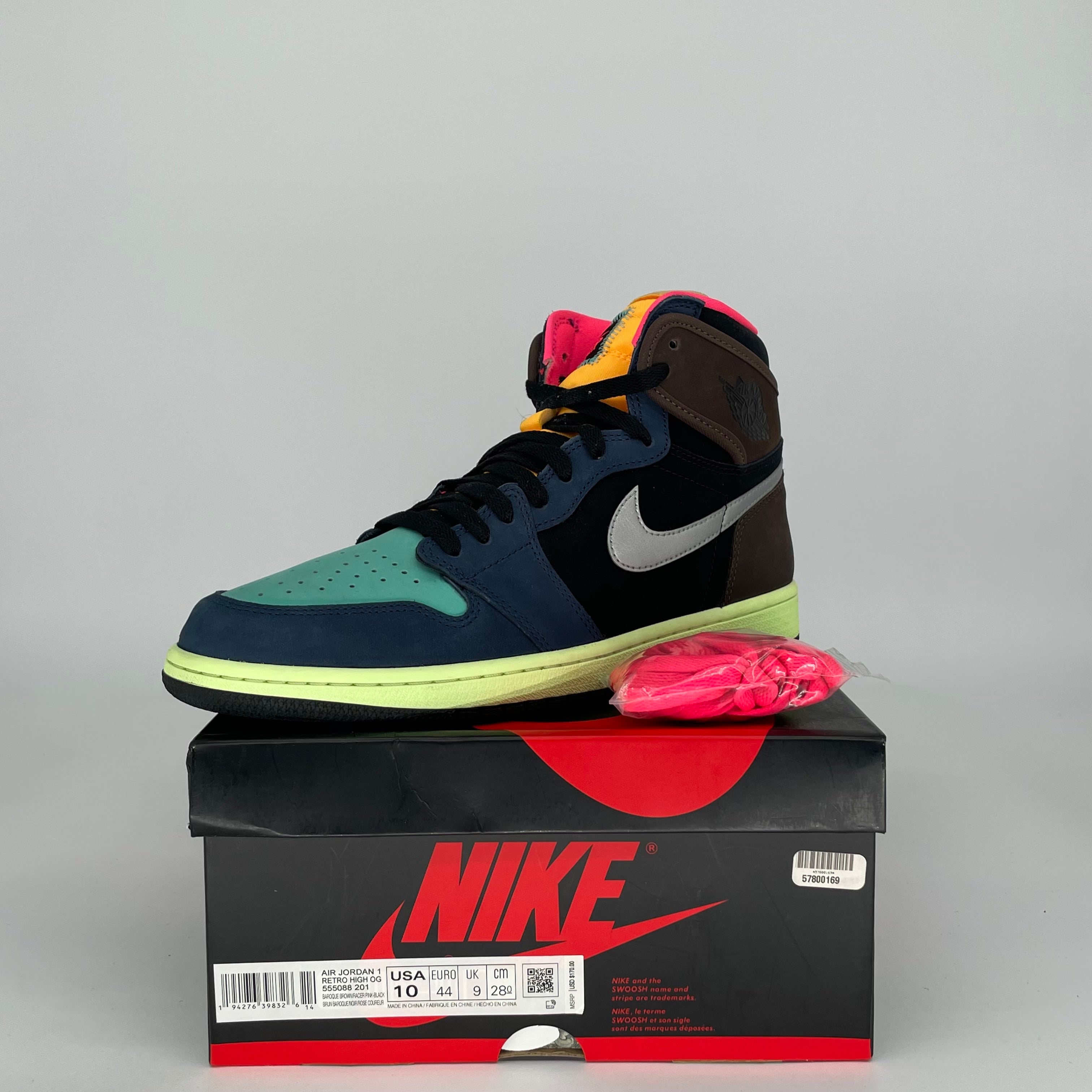 AIR JORDAN 1 BIO HACK SIZE 10 555088-201