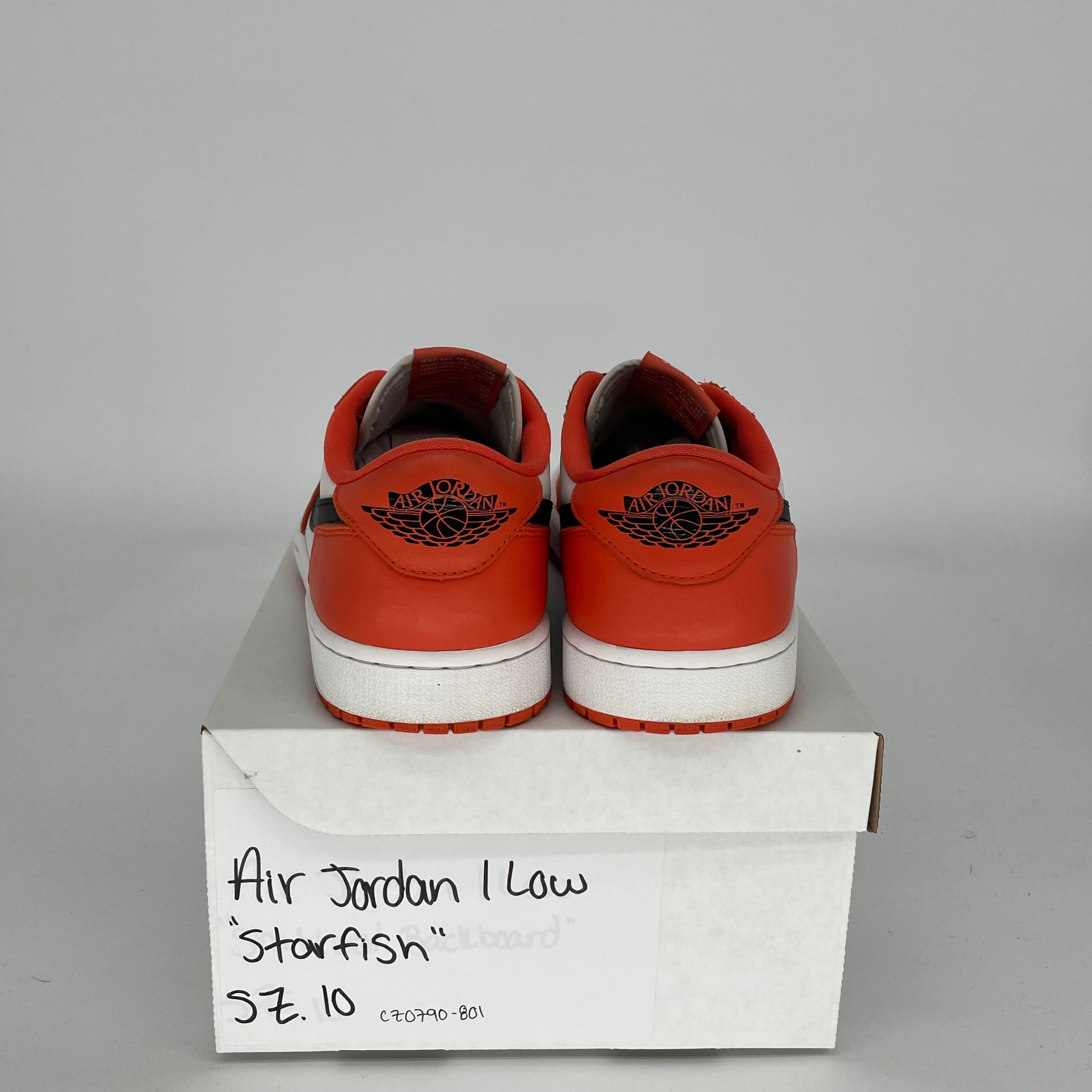 AIR JORDAN 1 LOW STARFISH SIZE 10 CZ0790-801